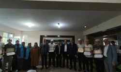 Kastamonu’da 7 öğrenci hafızlık belgesine kavuştu