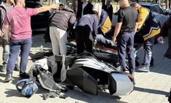 Kastamonu'da cadde ortasında kaza: 1 yaralı