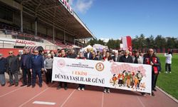 Kastamonu’da huzurevi sakinleri sağlıklı yaşam için yürüdü