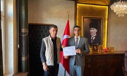 Kastamonu’da muhtarın örnek davranışına teşekkür belgesi