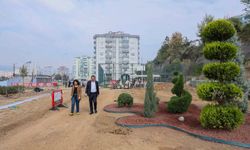 Kastamonu’da yeşil alan çalışmaları sürüyor