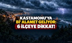 Kastamonu'ya bi' alamet geliyor: 6 ilçeye dikkat!