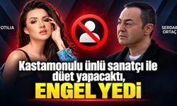 Kastamonulu ünlü sanatçı ile düet yapacaktı, engel yedi
