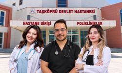 Taşköprü Devlet Hastanesi’nde üç yeni hekim göreve başladı