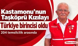 Kastamonu’nun Taşköprü Kızılayı Türkiye birincisi oldu