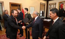 Taşköprü protokolü Cumhuriyet Bayramı tebriklerini kabul etti