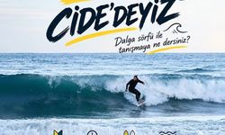 Cide sörf coşkusuna hazırlanıyor