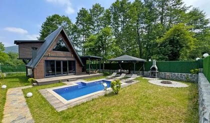 Sapanca'da Doğayla İç İçe Bungalov Tatili