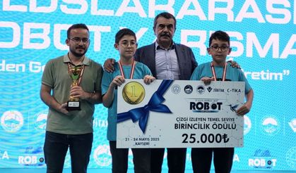 Uluslararası MEB Robot Yarışmasında Kastamonu Zirveye Adını Yazdırdı
