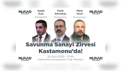 Kastamonu'da "Savunma Sanayi Zirvesi" Paneli TV366'da canlı yayınlandı