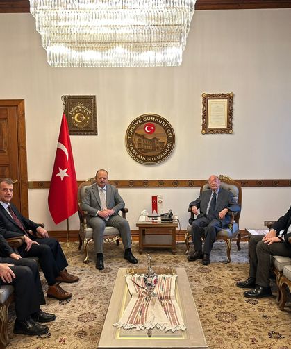Vali Dallı ve Emniyet Müdürü Ay’a önemli misafir
