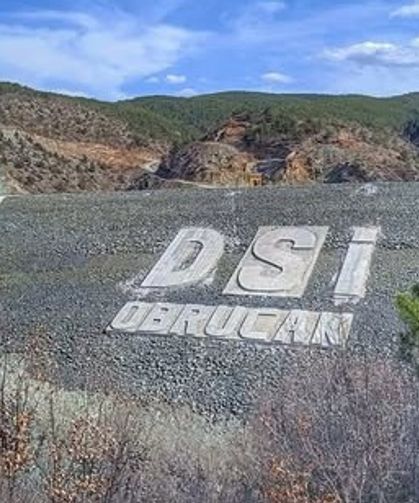 Obrucak Barajı su tutmaya başladı!