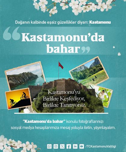 Kastamonuluların çektiği fotoğrafları Valilik yayınlayacak