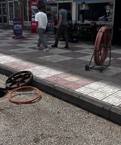 Kastamonu'da altyapı çalışmasında tehlikeli ihmal!