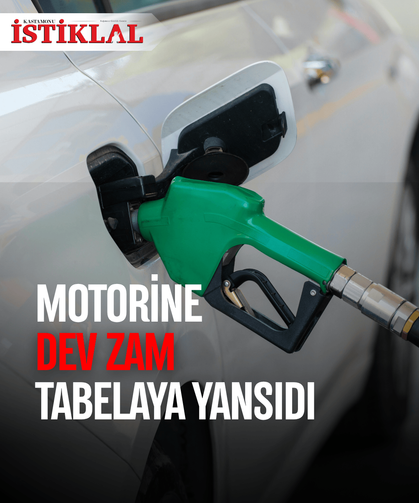 Motorin zammı pompaya yansıdı: Litresi 72,90 TL