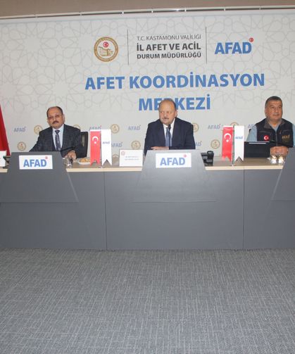 Kastamonu’nun afet riskleri masaya yatırıldı