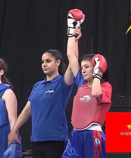 Kastamonulu Aybike Balkan Şampiyonu oldu!