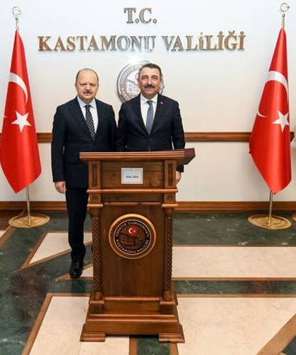 Zonguldak Valisi Hacıbektaşoğlu Kastamonu'da