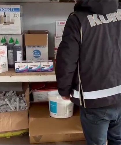 30 milyon TL'lik hayvansal ilaç ele geçirildi