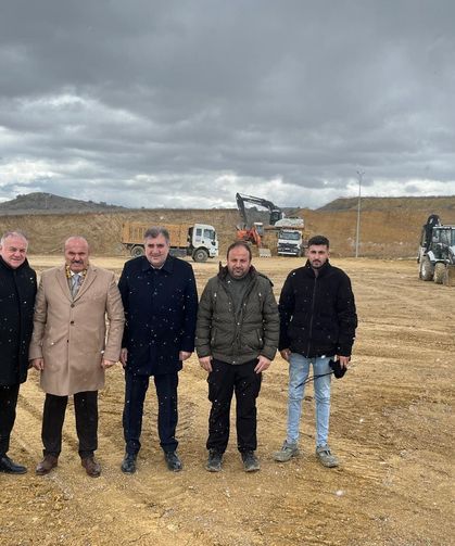 ZİNTAŞ Taşköprü OSB’de üretim için ilk kazmayı vurdu