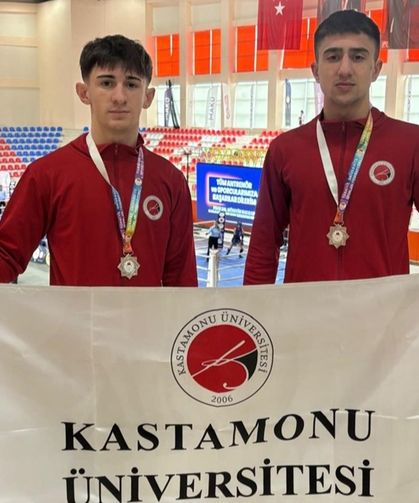 Türkiye Şampiyonası'ndan Kastamonu'ya madalyalarla döndüler