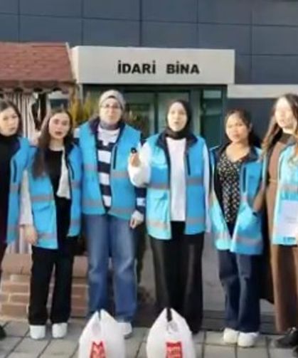 Kastamonu’da öğrenciler sıcak yemeğini komşularıyla paylaşıyor