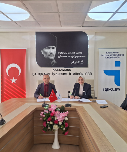 Ağlı’da İŞKUR ile Kaymakamlık arasında işbirliği