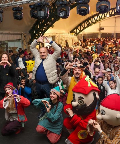 Çocuklar Kastamonu’da müzikal gösteriyle buluştu