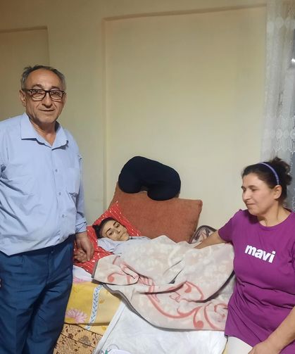 Hasta yatağı çağrısına Cideli iş insanı yetişti