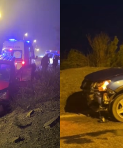 Kastamonu'da hatalı sollama kazası! 5 kişi yaralandı