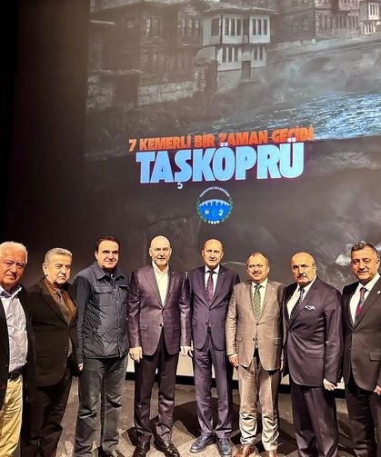 Süleyman Soylu, Taşköprü’nün tanıtım filmine övgüde bulundu