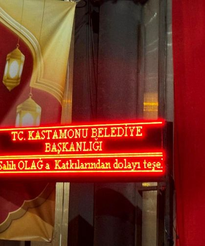 İş insanı Salih Olağ’dan, Belediye’nin 25’inci gün iftar sofrasına destek