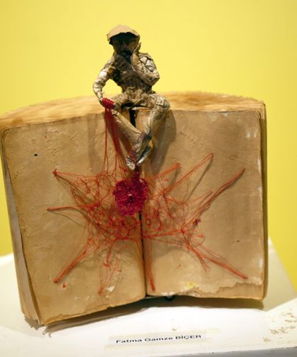 Kastamonu Üniversitesi’nde atık malzemeler sanata dönüştü