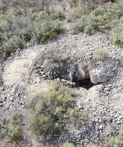 Kastamonu'da defineciler sit alanını tahrip etti