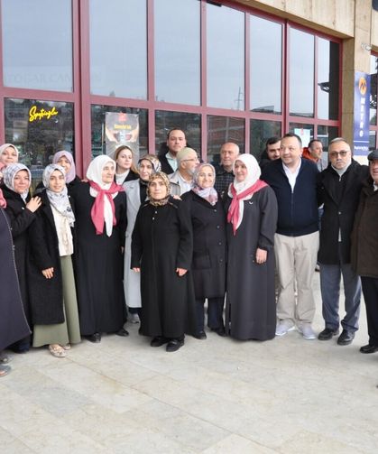Kastamonu'dan 55 umreci kutsal topraklara yolcu edildi