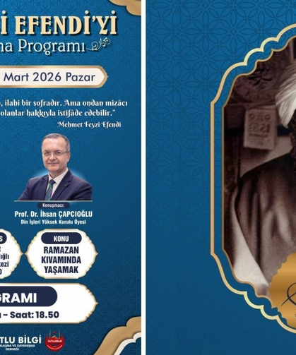 Mehmet Feyzi Efendi için anma programı düzenlenecek