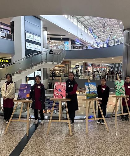 Öğrencilerin yıl boyu verdiği emek görücüye çıktı