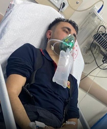 Kahraman itfaiye eri hastaneden taburcu edildi