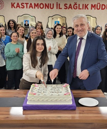 Kastamonu’da Ebeler Haftası kutlandı