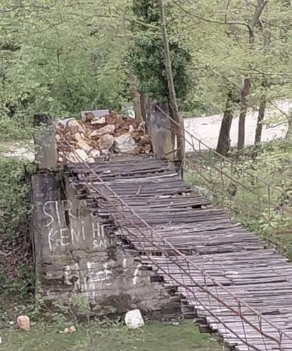 Cide’de o köprü için Kaymakamlık bakın ne yaptı!