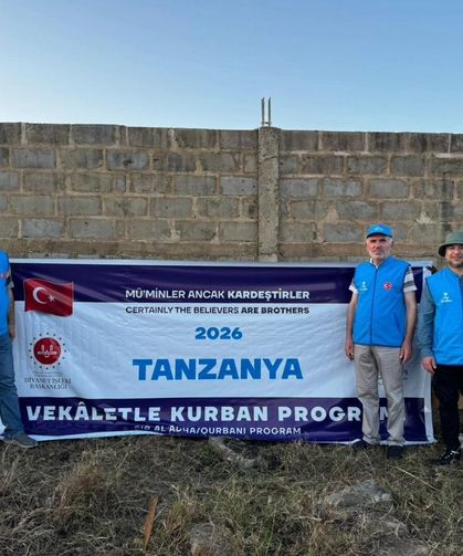 Kastamonu İl Müftüsü Tanzanya'da kurbanlıkları denetledi
