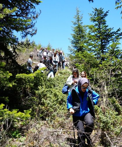 Kastamonu’da gençler 19 Mayıs’ı yaylada kutladı