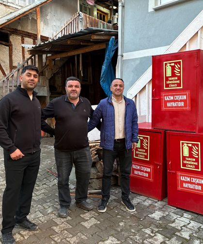 Kastamonu Aşağıkayı Köyü’nde yangına karşı önlem hareketi