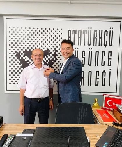 Başkan Baltacı'nın babası, ADD Kastamonu'ya üye oldu