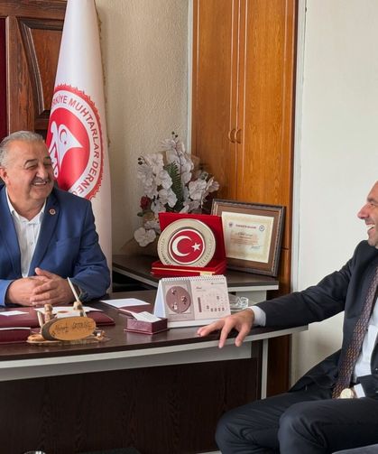 Başkan Özdemir'den Kastamonu Muhtarlar Derneği’ne ziyaret