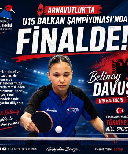 Kastamonulu Belinay, Balkan Şampiyonası’nda finale yükseldi