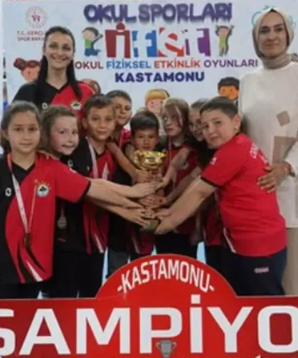 Kastamonu’da İFET heyecanı: Minikler parkurda yarıştı