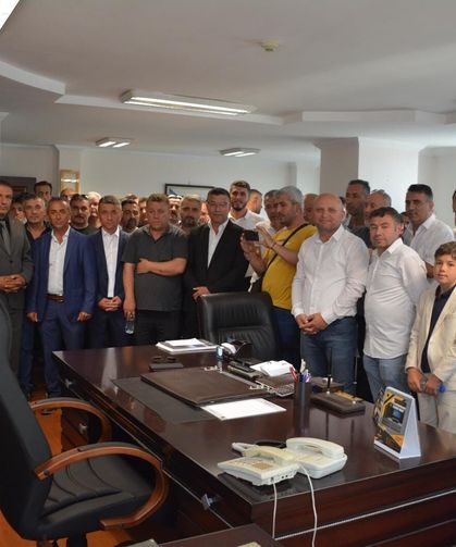 Yol-İş Kastamonu 1 No'lu Şube'de, Ateş mazbatasını aldı