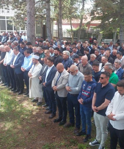 Meslektaşımızın babası Halil Davut'a son görev
