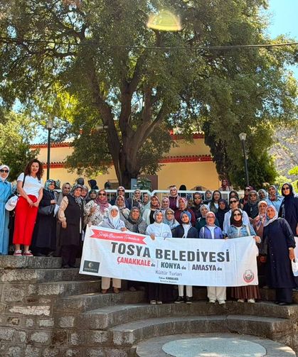 Binlerce Tosyalı ücretsiz turla Amasya’yı gezdi